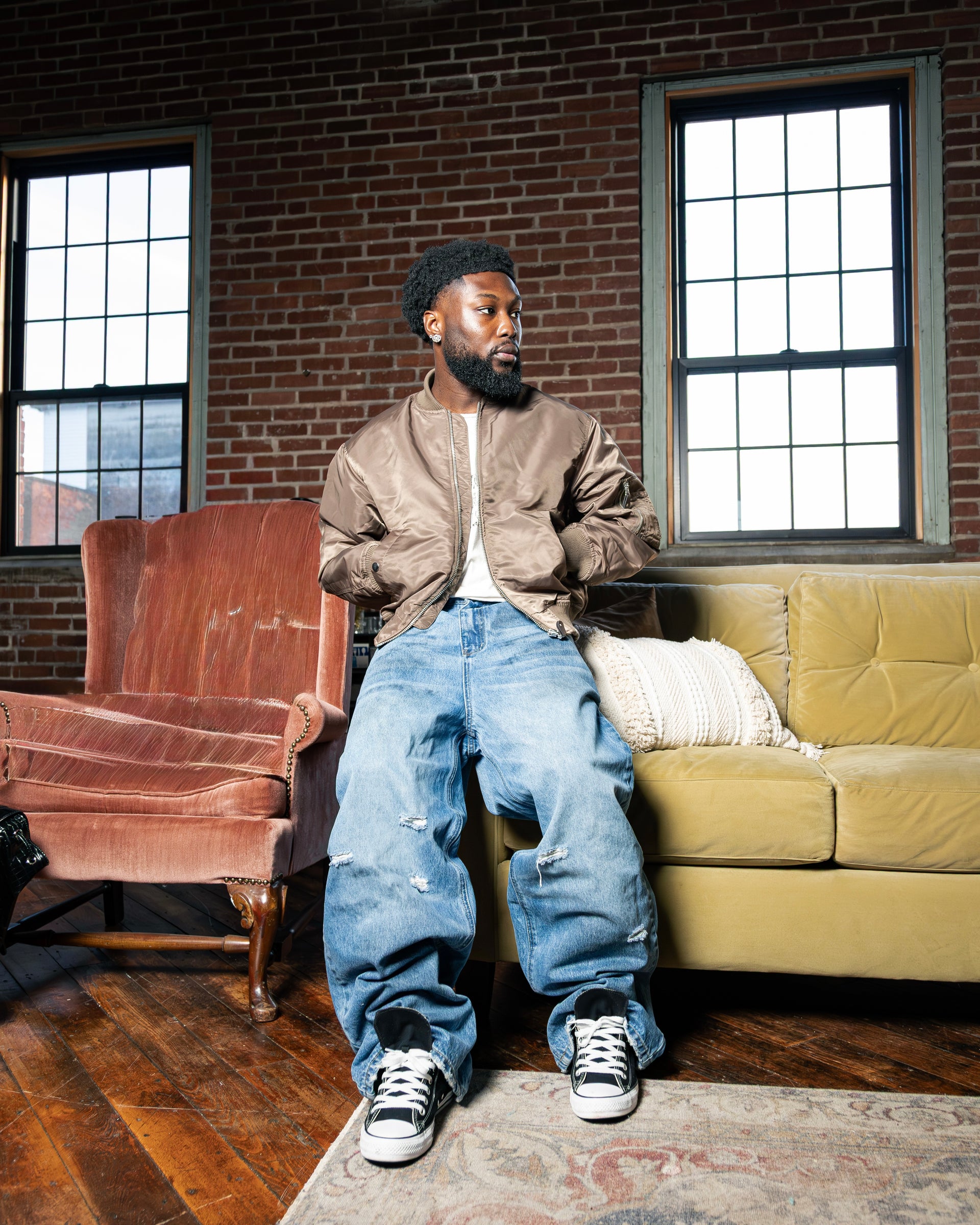 GOTTALOVE TIRE THRASHED DENIM